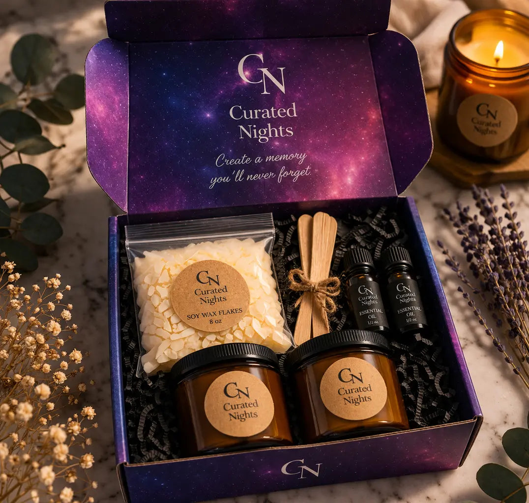 Curated Nights Founder’s Box - Curated Nights Monthly Subscription Box